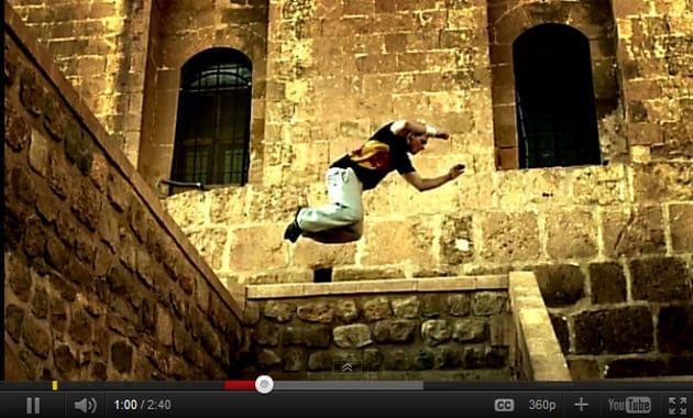 Parkour - Ryan Doyle w Mardin, Turcja - Video 