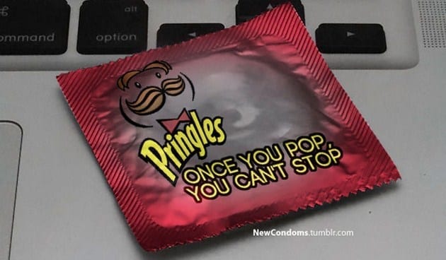 Markowe kondomy zaprojektowane przez Gabrielle Wee 