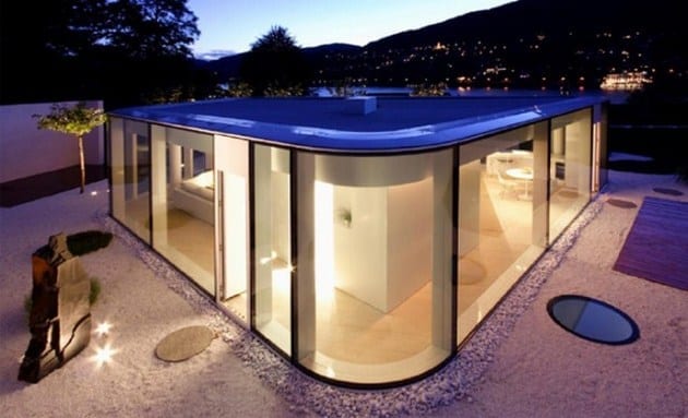 Lake Lugano House w Szwajcarii 