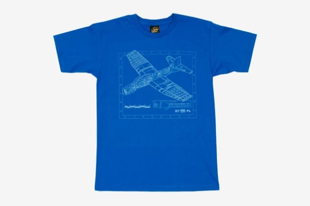 T-shirt “The Glider Plane” Staple Design x Benny Gold 