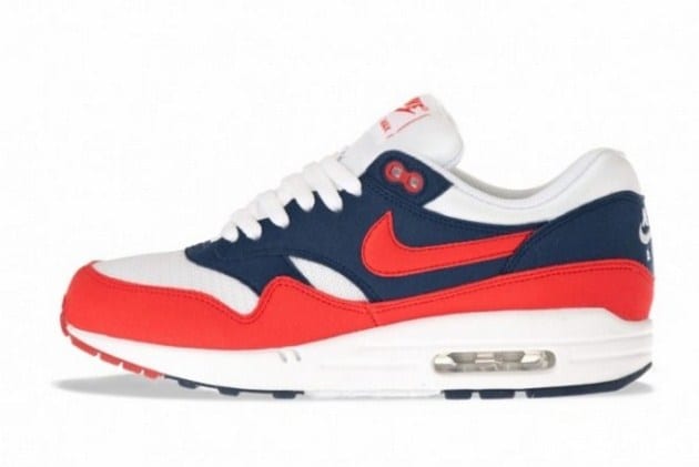 Nike Air Max 1 – Midnight Navy / Action Red – Neptune Blue 