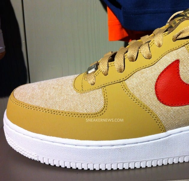 Nike Air Force 1 Low – Jersey Gold-Sport Red - White - Lato 2012-3