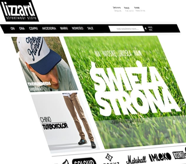 Nowa strona internetowa sklepu Swagger Lizard 3