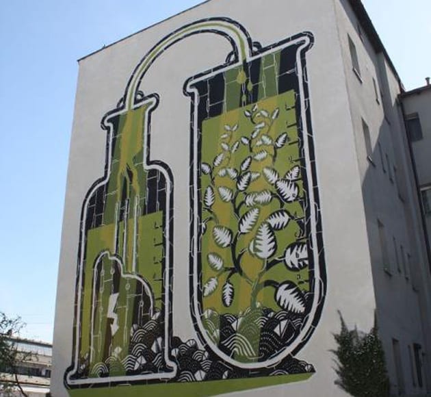 Mural M-City w Katowicach 1
