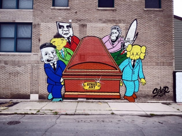 Mural - Sever Death of Street Art