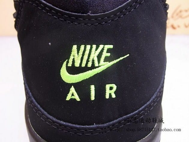 Nike Air Force 180 - Black/Volt (Lato 2012)-8