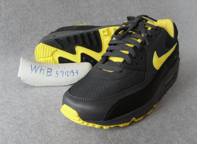 Nike Air Max 90 - Anthracite/Yellow - Black-1