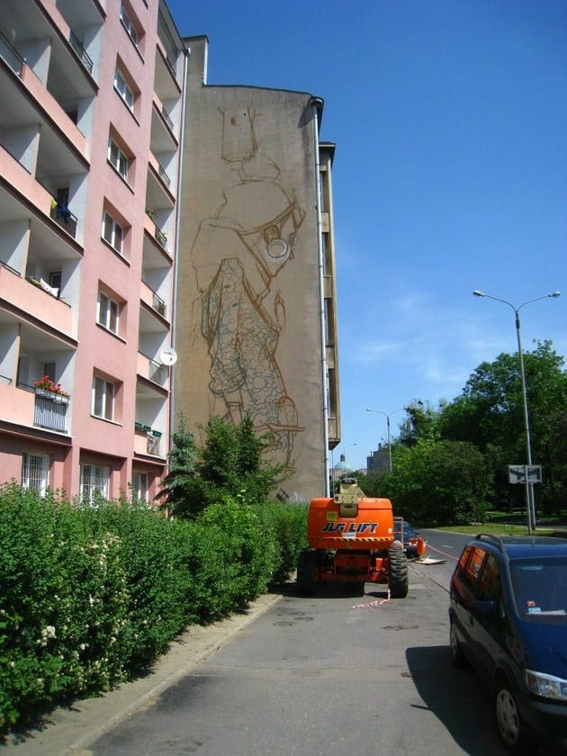 Sainer (Etam Crew) - Nowy mural w Łodzi-5