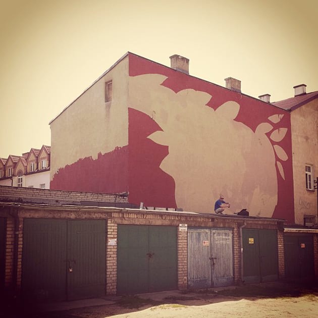 Swanski - Mural na Modern Art Days w Białymstoku-2