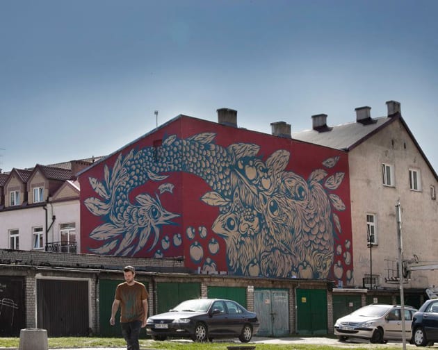 Swanski - Mural na Modern Art Days w Białymstoku-4