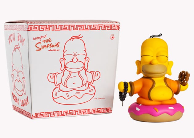 Kidrobot - The Simpsons Homer Buddha-1