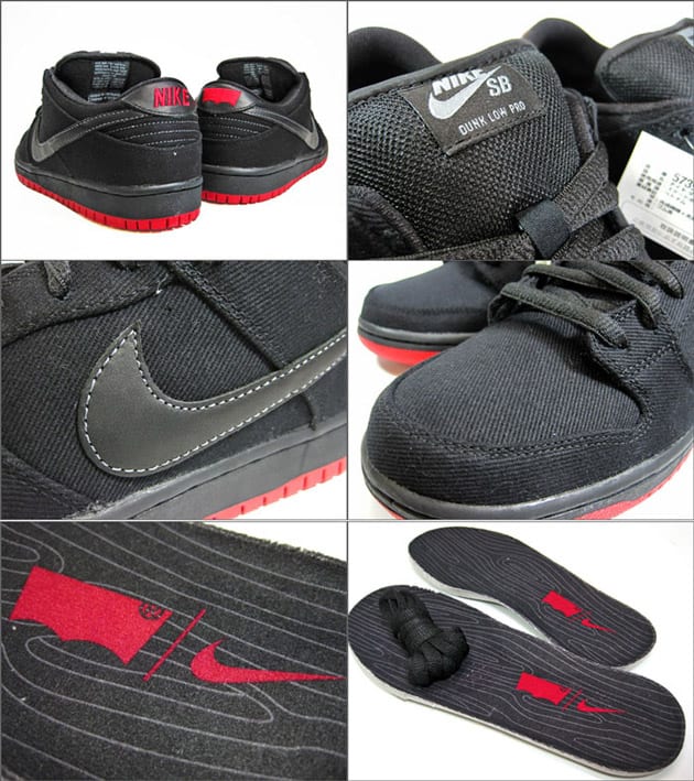 Nike SB Dunk Low x Levi's-Black Denim-1