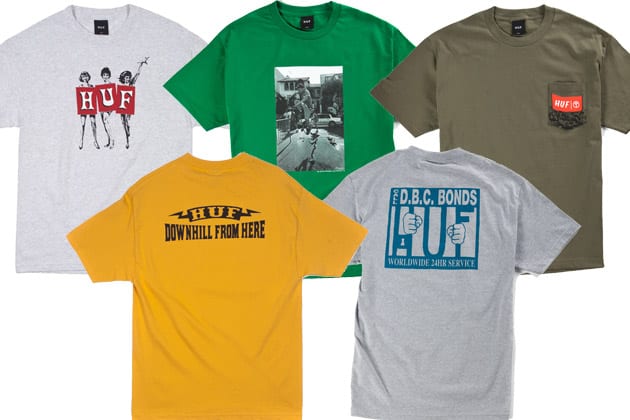 T-Shirty HUF (Jesień 2012) – 2 dostawa 1