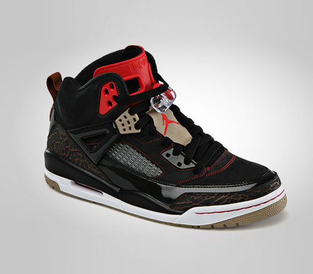 Air Jordan Spiz'ike - Black / Challenge Red 1