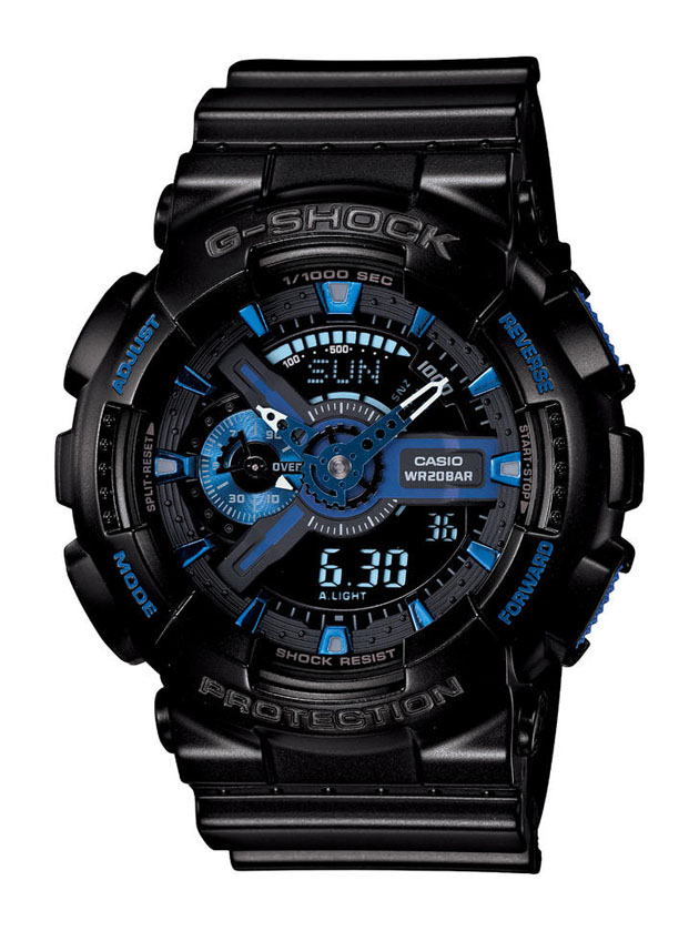 Seria zegarków Casio G-Shock-Initial Blue 30th Anniversary-1