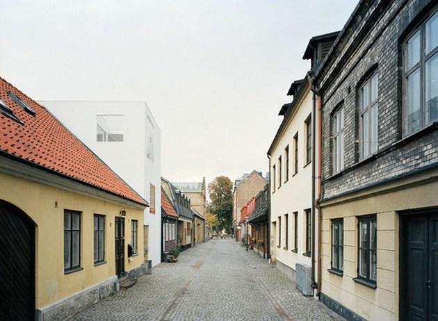 Townhouse w Landskronie, Szwecja (Elding Oscarson)-3