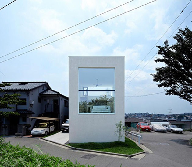 Hiyoshi House - kompaktowy minimalizm 1