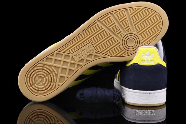 G65607 adidas Skateboarding Ronan-Collegiate Navy-Vivid Yellow-2