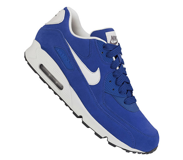 Nike Air Max 90 Essential – Hyper Blue Suede 1