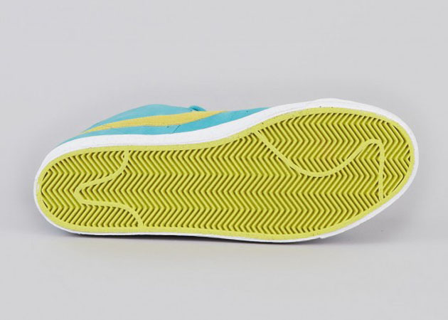 314070-332 Nike SB Blazer Premium-Aquamarine-Electric Yellow-4