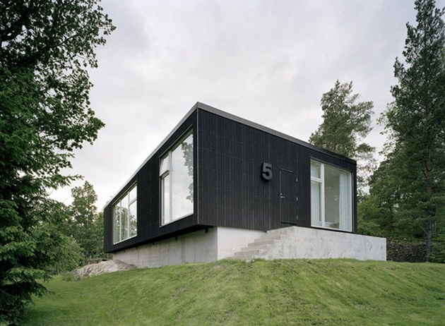 No. 5 House-stylowy i minimalistyczny dom w Szwecji-14