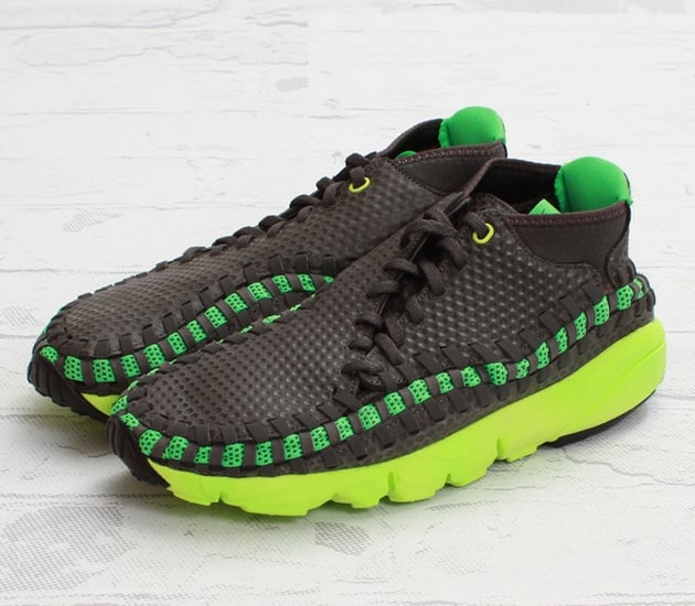 Nike Air Footscape Woven Chukka - “Midnight Fog / Poison Green” 1