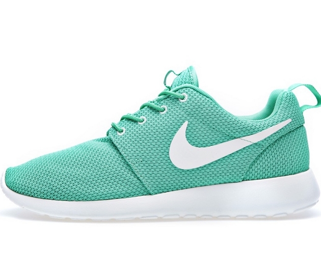 Nike Roshe Run – Green / White 1