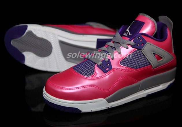 Air Jordan IV GS-Pink-Purple (2013)-Zdjecia-1