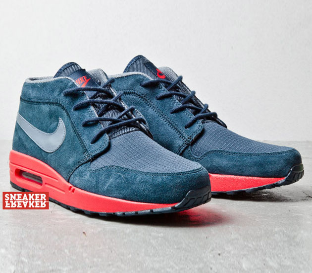 Nike Wardour Max 1 - Armory Navy / Fusion Red 1