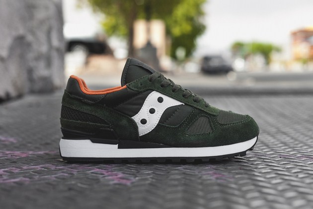 Saucony Shadow Original-Navy and Army Green-5
