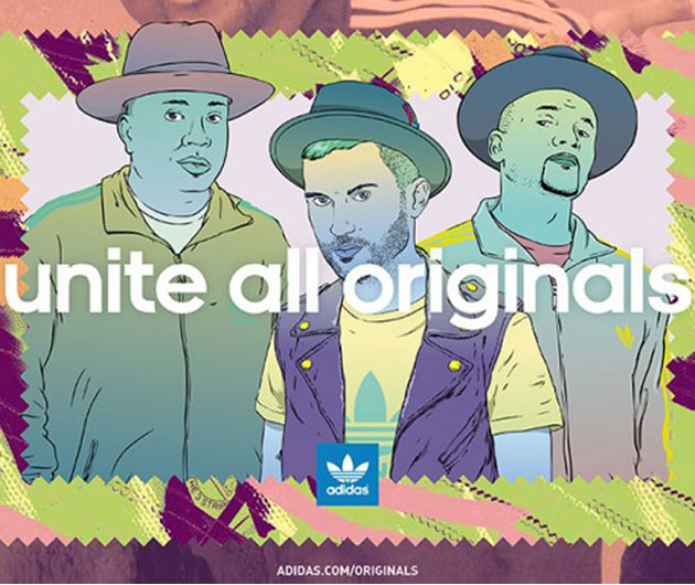 adidas Unite All Originals z Run-DMC oraz A-TRAK 