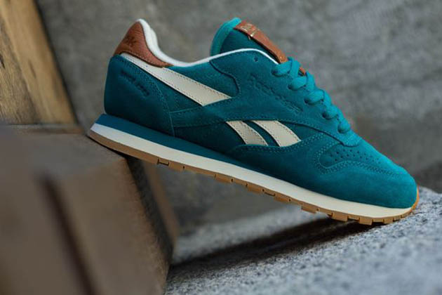 Reebok Classic Leather Suede-Teal Gem-2