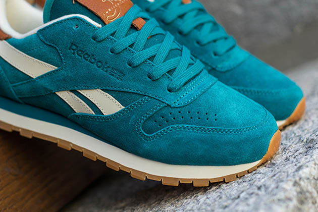 Reebok Classic Leather Suede-Teal Gem-3