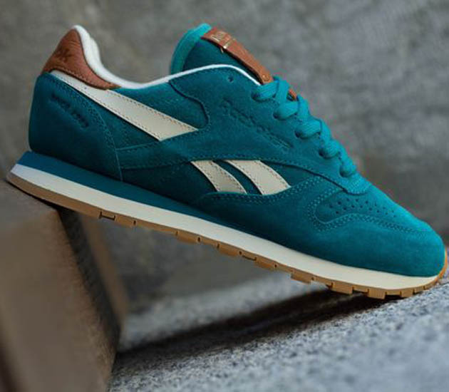 Reebok Classic Leather Suede “Teal Gem” 1