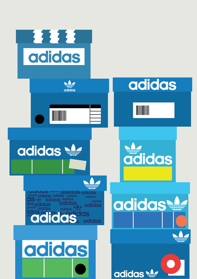 Sneaker-Boxes-illustrations-by-Stephen-Cheetham-adidas-01
