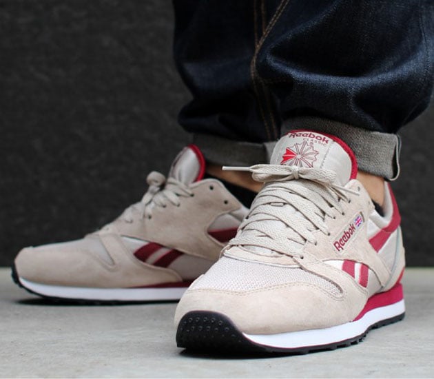 Reebok Phase III OG - Parchment / Mesa Red - White 1