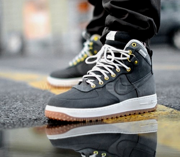 Nike Air Force 1 Duckboot – Anthracite / Gum 1