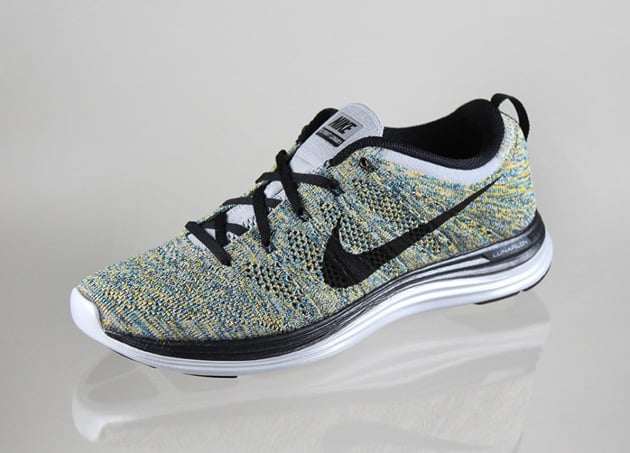 Nike Flyknit Lunar1–Wolf Grey-Black-Laser Orange-3