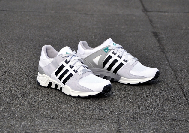 adidas EQT Running Support-Neo White-Black-Clear Grey-3