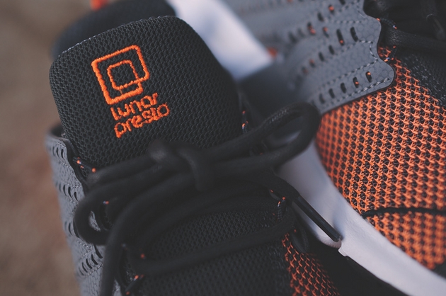 Nike Lunar Presto-Cool Grey-Atomic Orange-5