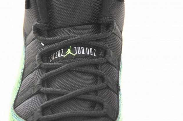 Air Jordan Retro 11 Low-Green Snake (Kwiecien 2014) Data premiery-5