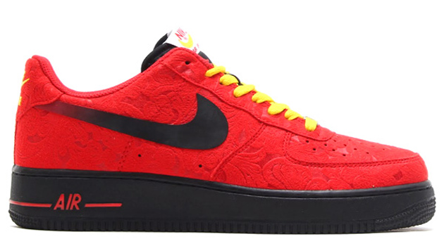 Nike Air Force 1 Low-Red Flower-1