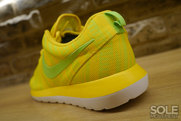 Nike Roshe Run Breathe NM-Yellow-Green-White-2
