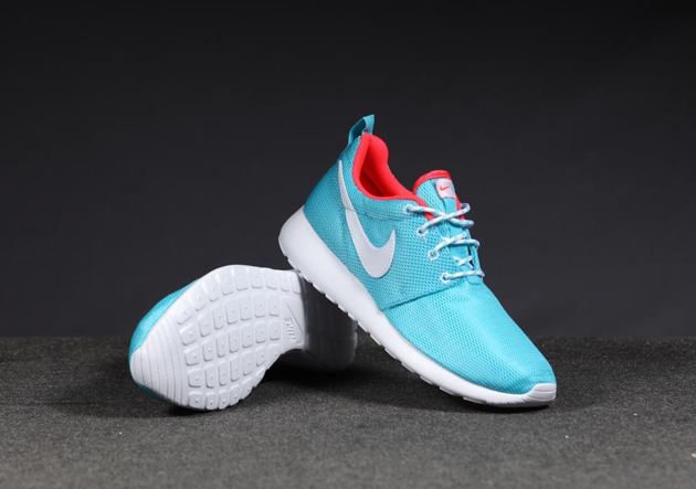 Nike Roshe Run GS-Polarized Blue-White-Laser Crimson-1