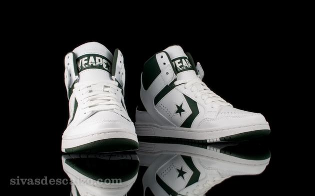 Converse Weapon Mid-White-Green-4