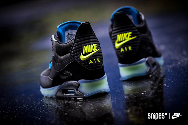 Nike Air Max 90 ICE Sneakerboot-Black-Black-Dark Ash-Photo Blue-2