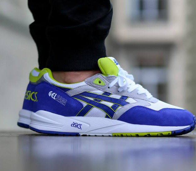 Asics Gel Saga-White-Dark Blue