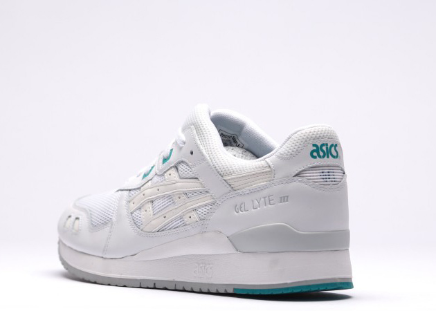 asics gel lyte iii white mint