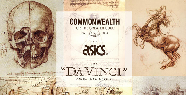 Commonwealth x Asics Gel Lyte V-Da Vinci-0