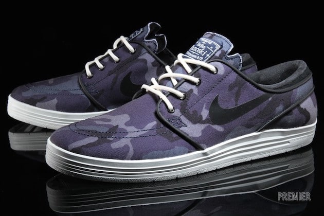 Nike SB Lunar Janoski-Blue Camo